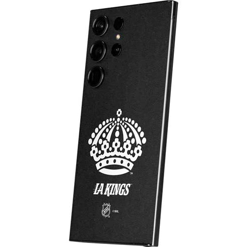 NHL Los Angeles Kings Black Background Galaxy S25 Ultra Skin
